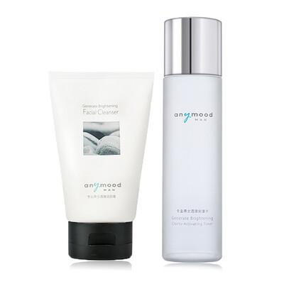 

Anymood Professional Mens Clear Energy Moisturizing Set Clean 100ml Energy Water 150ml Mens Skin Care Moisturizing Facial Treatment Set
