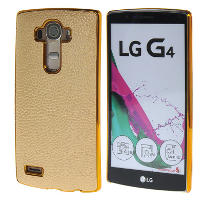 

MOONCASE Litchi Skin золото Chrome Hard Back чехол для Cover LG G4 золото