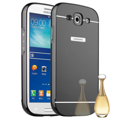 

MOONCASE Metal Frame Edge Mirror Back Protective Shell 2 in 1 Thin Case Cover for Samsung Galaxy S3 I9300