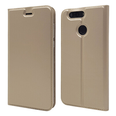 

Роскошный чехол для кошелька для HUAWEI Nova 2 Plus Высококачественная искусственная кожа с флип-крышкой Kickstand Anti-shock Full Protection