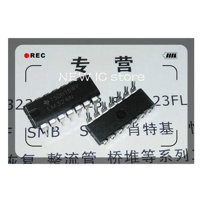 

500pcs/lot LM324N LM324 DIP-14 Free Shipping