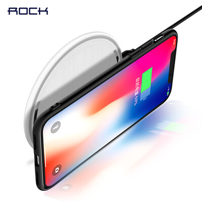 

Rock ROCK Apple X8 Wireless Charger Fast Charging Dock Support iPhone8 Plus Millet mix2sSamsung S97S6 edge white