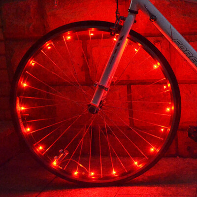 

Bicycle Cycling 20 LEDs Colorful Cool Safety Spoke Wheel Light Bike Accessories
