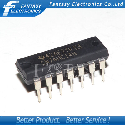 

10PCS SN74HC14N DIP14 SN74HC14 DIP 74HC14N 74HC14 new&original IC free shipping