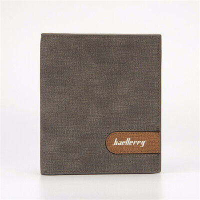 

New European Brand Design Wallet Short Business Students Purse