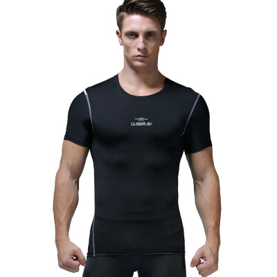 

Sport New Arrival Style Gyms T-Shirt Exercise T-Shirt Fitness Tight Shirt Breathable Quick Dry Trainning T-Shirt