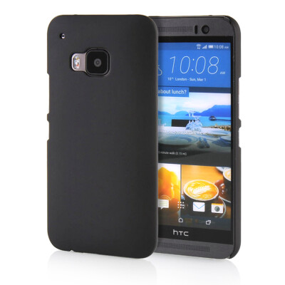 

MOONCASE Hard Rubberized Rubber Coating Devise Back ЧЕХОЛ ДЛЯ HTC One M9 Black