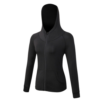 

New Gym Jacket elasticity Shirts Hoodies Running Jacket Sweatshirt