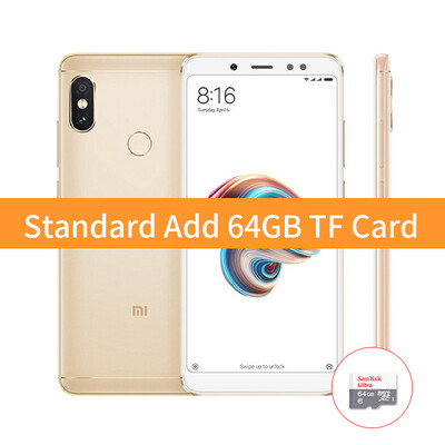 

Глобальная версия Xiaomi Redmi Note 5 3GB 32GB 5.99 "Полноэкранный двухкамерный мобильный телефон Note5 Snapdragon 636 Octa Core 13MP Front
