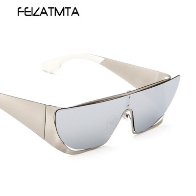 

FEIZATMTA Новые женщины моды Polarized Солнцезащитные очки Cat Eye Солнцезащитные очки Женская металлическая рамка Летнее вождение UV400 Lady Eyewear Oculos