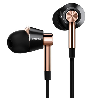 

Трехдрайверные наушники 1MORE Triple Driver In-ear Headphones E1001L, разъем Lightning