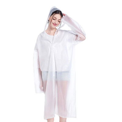 

Red leaf umbrella disposable raincoat poncho outdoor mountaineering travel disposable poncho men&women rain gear white JD609