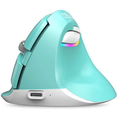

Colorful M618mini office mouse wireless Bluetooth 40 dual mode charging unlimited mouse laptop ergonomic vertical photoelectric vertical small mouse elegant bl