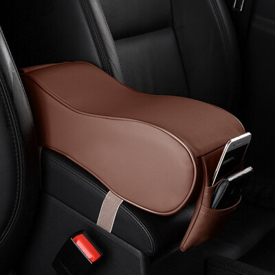 

LUNDA Car Memory Foam Armrest Pad Universal Arm Rest Box Pads Super Soft Auto Armrests Covers Protective Case Pad for VWBMWAUDI