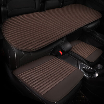 

Wufu Jinniu summer cushion car seat cushion ice silk breathable office seat computer seat cushion cool series brown