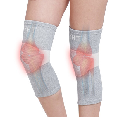 

Tianyi Huatai Apocynum self-heating knee knee spring&summer thin men&women breathable knee pads warm arthritis light gray XL