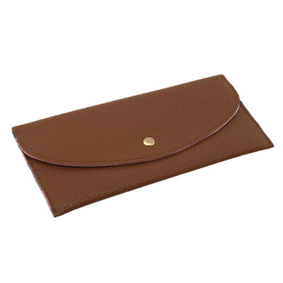 

Womens Handbag Evening Bag Pocket Card Wallet Alloy Button Faux Leather New