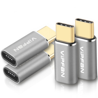 

USB C adapter VIPFAN USB 31 Type C Male to Micro USB Female Converter GOLD-PLATED Connector fast charger for New MacBook Samsung