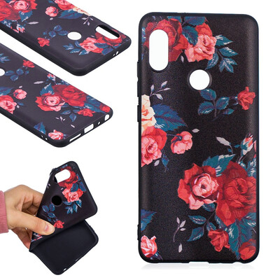 

BEFOSPEY Painting Relief Protective Soft TPU Case For Xiaomi Redmi Note 5 Pro599"2018