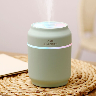 

Happy partner vibrato with the humidifier mini USB night light fan desktop humidifier creative ornaments cans atomizer sky blue