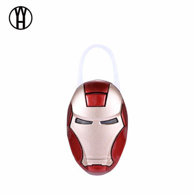 

Superman Stereo Music Earphone NEW Iron Man Bluetooth Wireless headphone Car Hands-free With Mic Cool Design For iOS Android