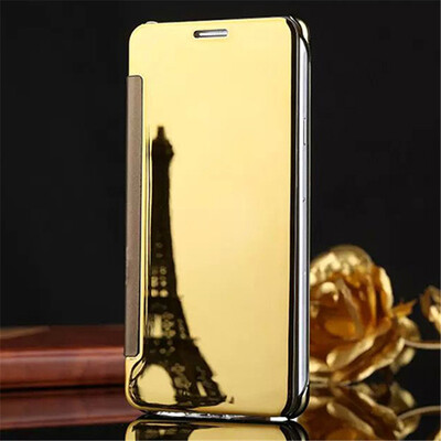 

Xiaomi Mi 55S Luxury Mirror View Mirror PU Cover Flip Smart Clear Window Phone Case