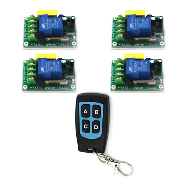 

MITI Free Shipping 220V 30A RF 3000W 200M Wireless Remote Control Switch and Controller System remote control switch z-wave