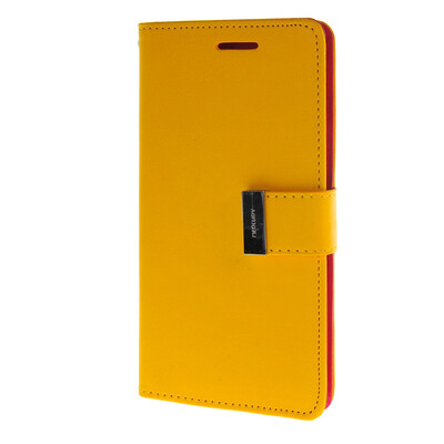 

MOONCASE чехол для Asus Zenfone 5 Flip Leather Wallet Card Slot Bracket Back Cover Yellow