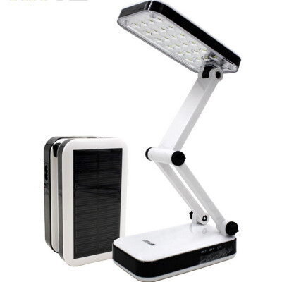 

Long-lasting (DP) led dual-mode solar charging folding student desk lamp dormitory learning bedroom bedside folding writing lamp 6