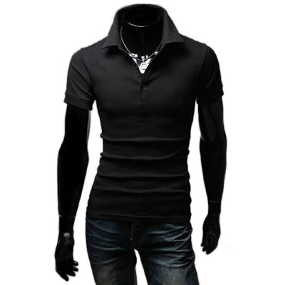 

Zogaa Mens POLO Shirt Fashion Short Sleeve