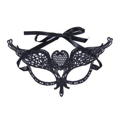 

Womens Fashion Sexy Black Lace Venetian Halloween Party Masquerade Ball Eye Mask Gift Catwoman Cosplay