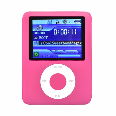 

Slim High Quality MP3MP4 Playe With Earphones 8GB 16GB 18inch Screen LCD Media Video Game Movie FM Radio 3th Generation Music