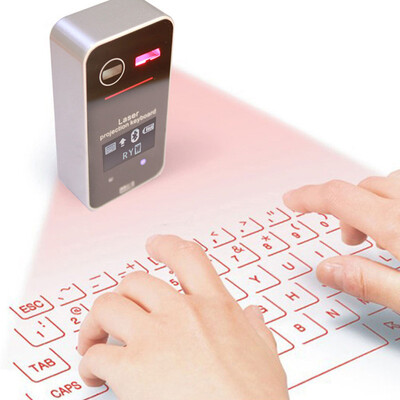 

Bluetooth Laser Projection Keyboard Virtual Keyboard For Smartphone PC Tablet Laptop Computer English keyboard With Mouse Functio