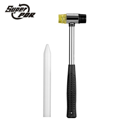 

PDR Tools Car Paintless Dent Repair PDR Tools 1 pcs white Tap Down Pen 1pc Rubber Hammer PDR Raised Removal pen