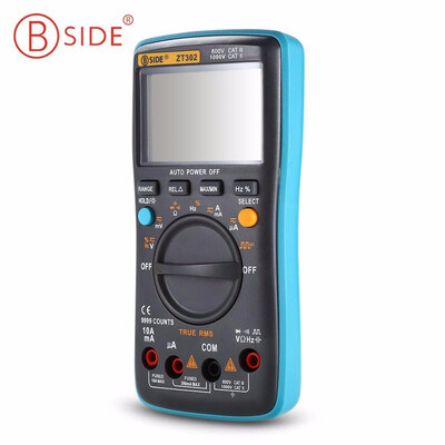 

BSIDE ZT302 Portable Handheld Digital Multimeter 9999 Counts LED Backlight Large LCD Display Electrical Test Diagnostic Machine