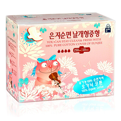 

Enchi Eun jee Cats Fei Fei cotton longer night towel 330mm 5 South Korea imported