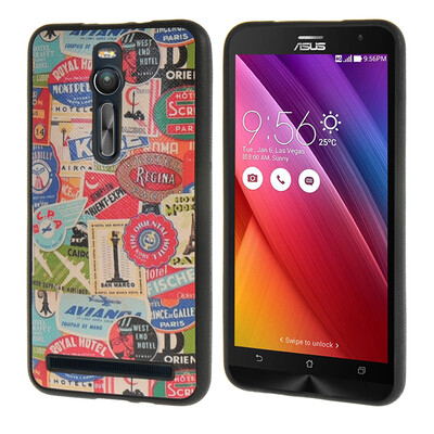 

MOONCASE чехол для Asus ZenFone 2 ZE551ML/ZE550ML (5.5) Pattern series Flexible Soft Gel TPU Silicone Skin Slim Durable Cover