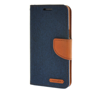 

MOONCASE Denim Style Flip Wallet Card Pouch Bracket Back чехол для Cover Samsung Galaxy A5 сапфир