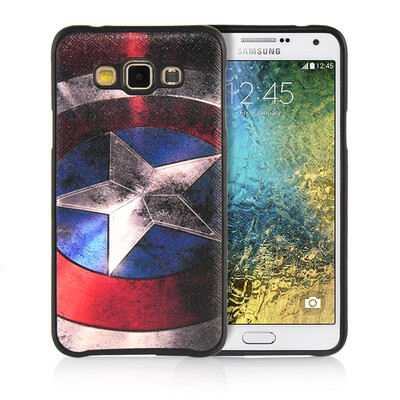 

MOONCASE Painted style Soft Flexible Silicone Gel TPU Skin Shell Back ЧЕХОЛ ДЛЯ Samsung Galaxy E7