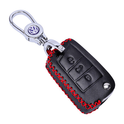 

KING ETING Volkswagen Key Case Leather Key Case