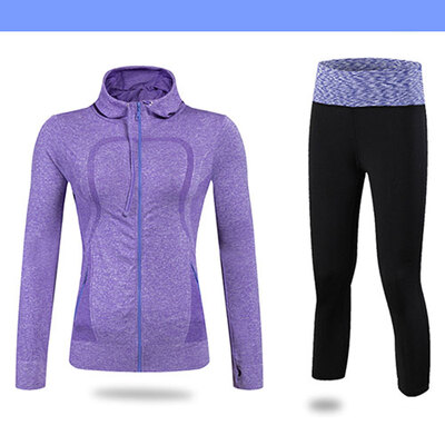 

New Gym Jacket sets Shirts For Women Tights Soccer Fitness Running Jacket Sweatshirt