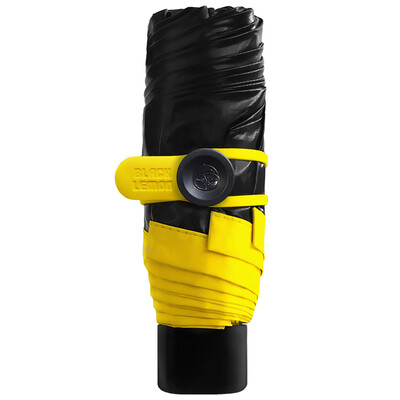 

BlackLemon nano black lemon pocket parasol sun umbrella small black umbrella sun umbrella black plastic umbrella five fold umbrella lemon yellow
