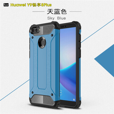 

Goowiiz Phone Case For Huawei Y9 2018Enjoy 8 Plus King Kong Armor Fashion Bumper PC TPU Prevent falling
