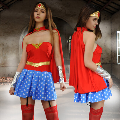 

The new sexy female superhuman costume stage role-playing fun uniform COSPLAY outfit WDSP9