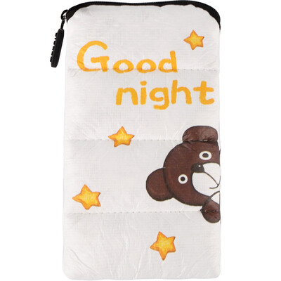 

Kinbor creative pencil bag female large capacity stationery bag student school supplies good night - little penguin DTB6271