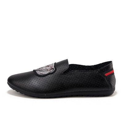 

Damaizhang new arrival fashion men loafer casual business shoe 100 leather office shoes