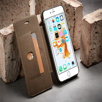 

Iphone 7 Plus8 Plus Luxury Leather Commerce Multi-function Wallet Card Clip Protection Stand Phone case