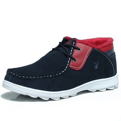 

PLAYBOY brand,Autumn new,Leisure,Lightweight with Low top,Suede&Cotton,Men's shoes