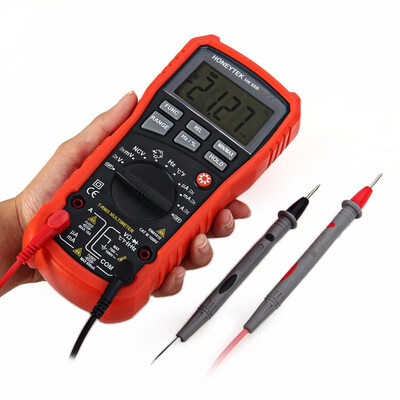 

HONEYTEK HK68B Handheld Digital Multimeter AC DC Current Voltage Resistance Capacitance Frequency Temperature Multitester