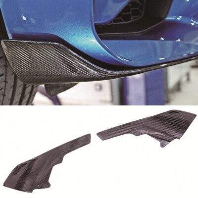 

P Style Carbon fiber Add On Front Splitters Winglets For BMW M2 F87